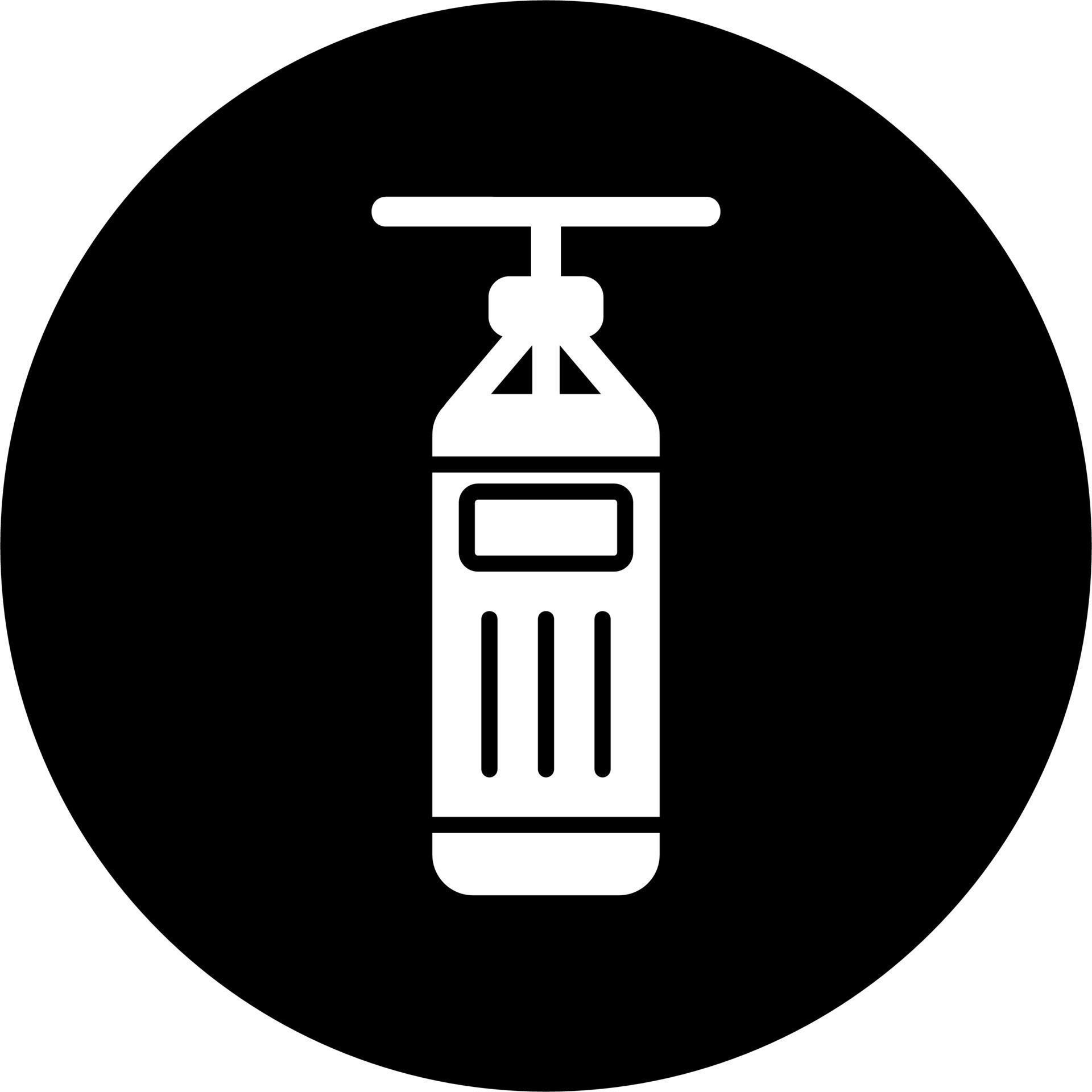 punching bag Vector Icon 21130188 Vector Art at Vecteezy