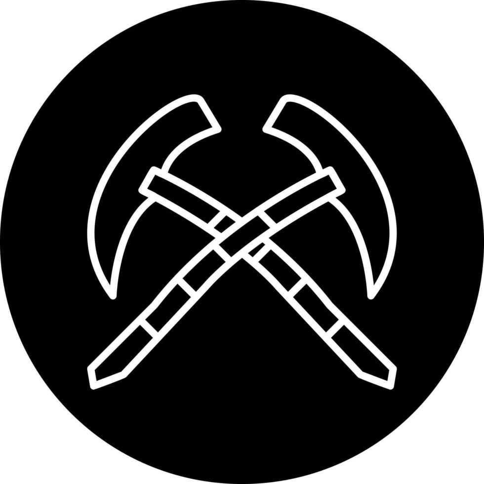 Ice axe Vector Icon