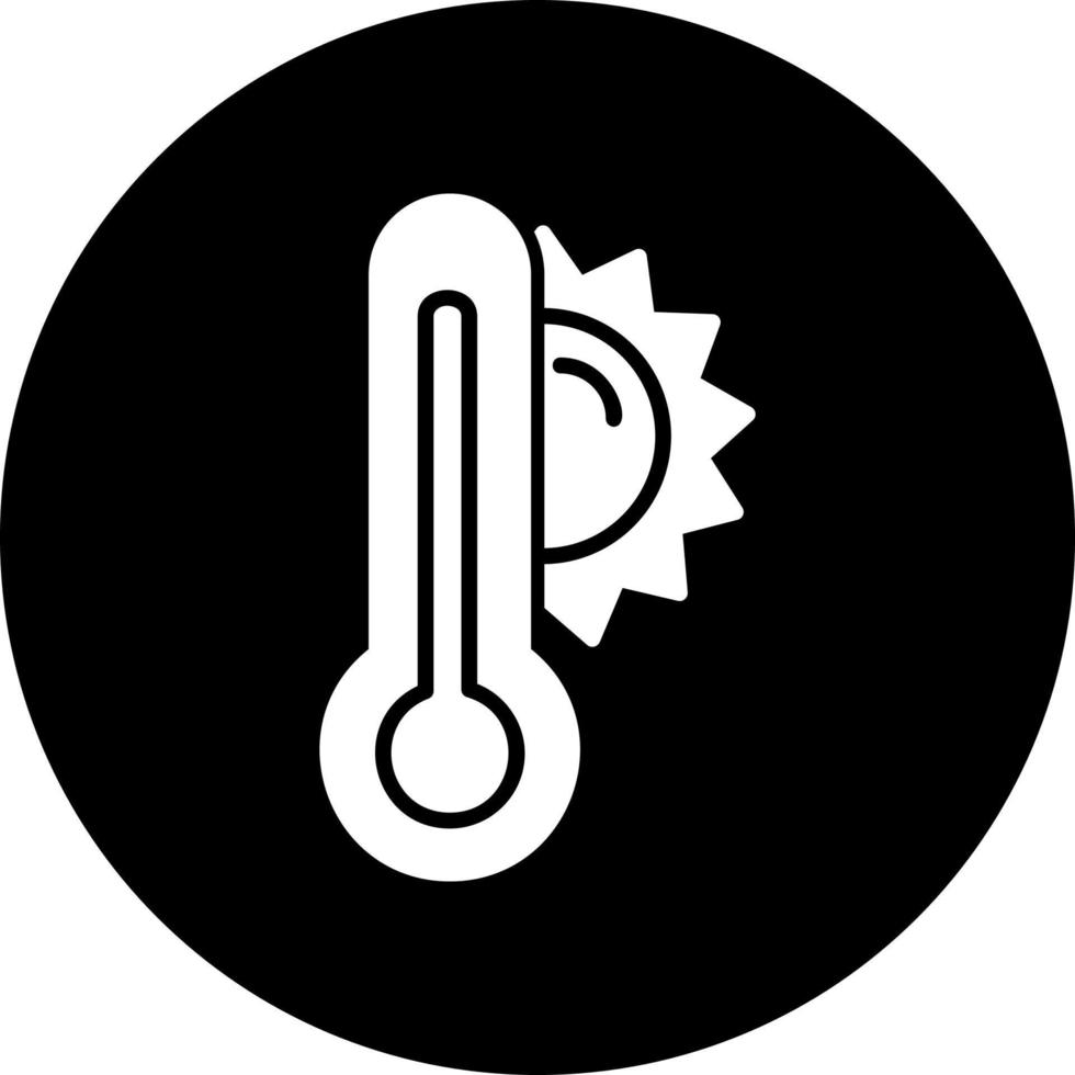 High Temperature Vector Icon