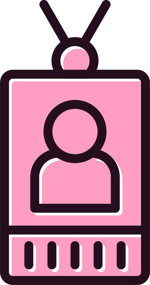 Press Pass Vector Icon