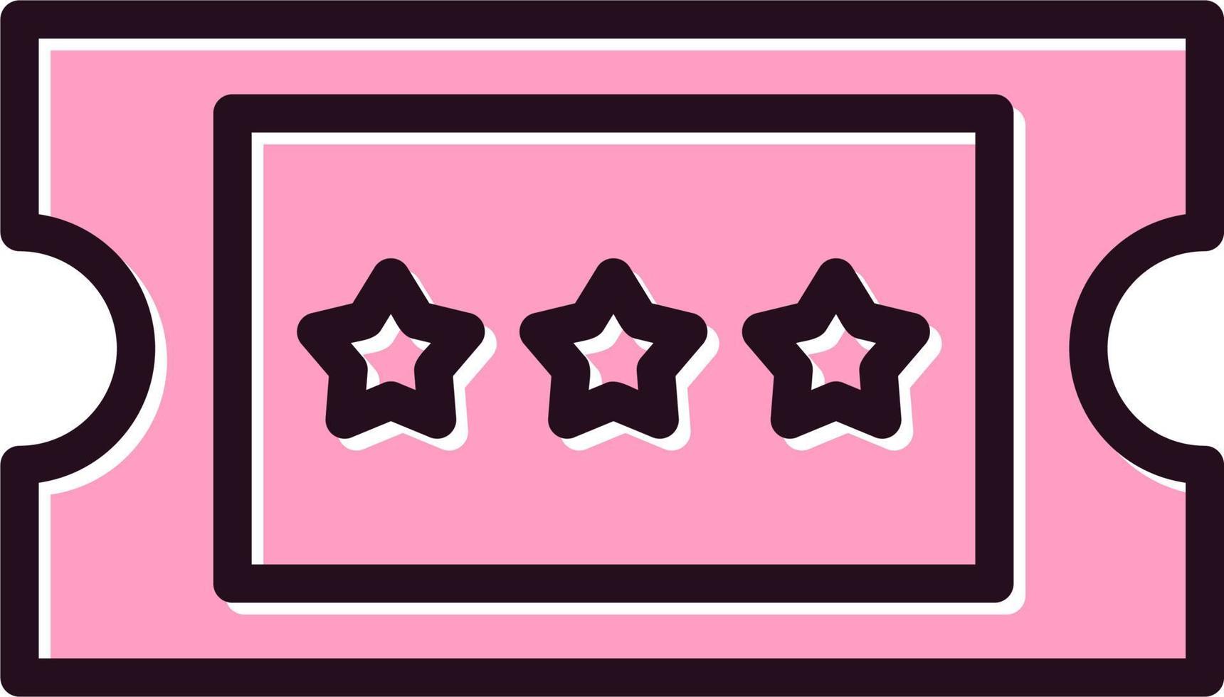 Ticket Vector Icon