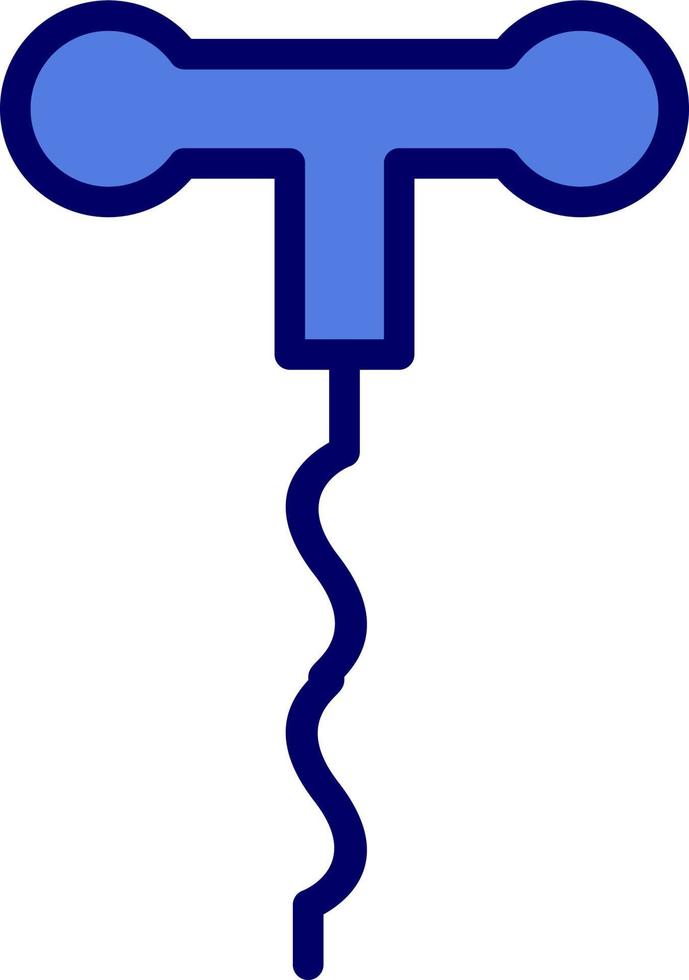 Corkscrew Vector Icon