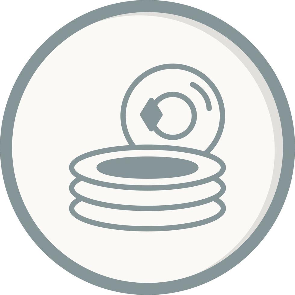 Dishes Vector Icon