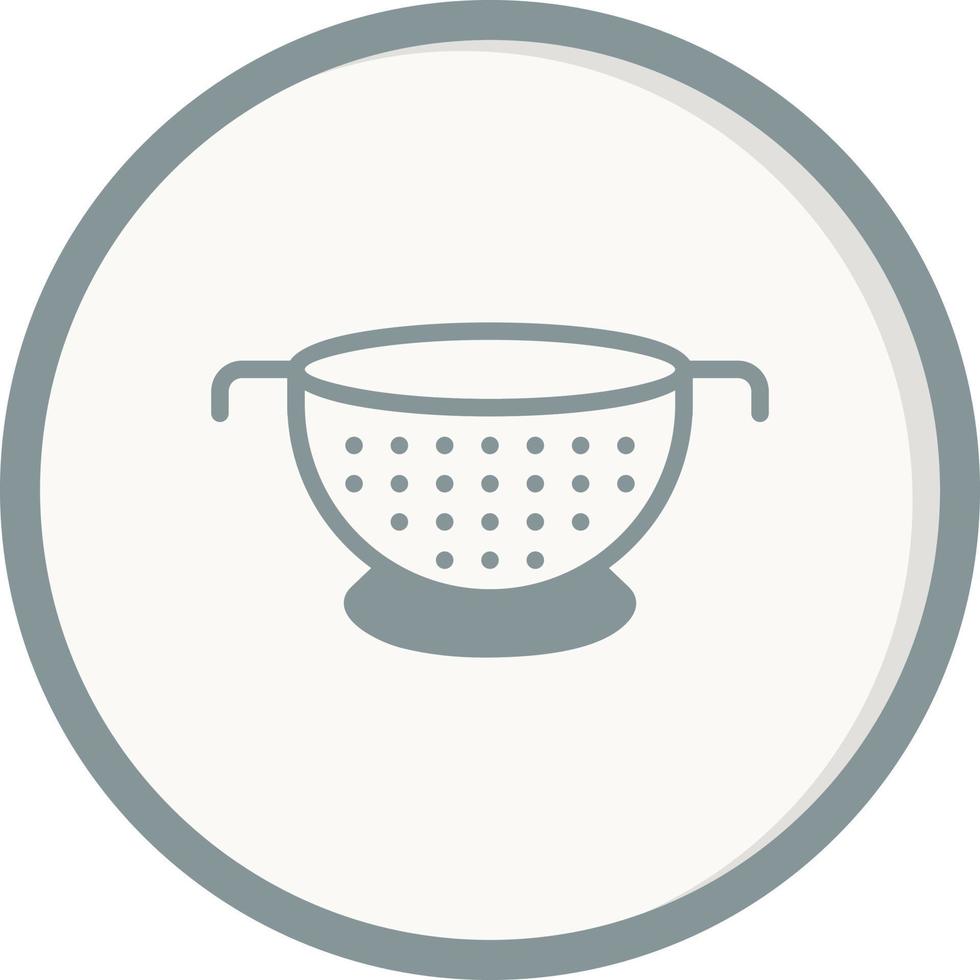 Colander Vector Icon