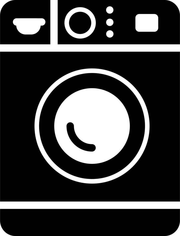 Washing Machine Vector Icon