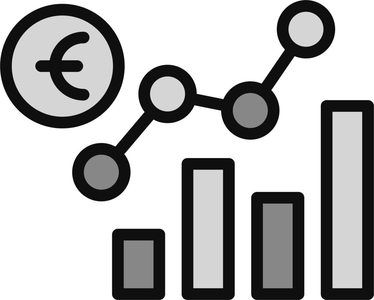 Bar Graph Vector Icon