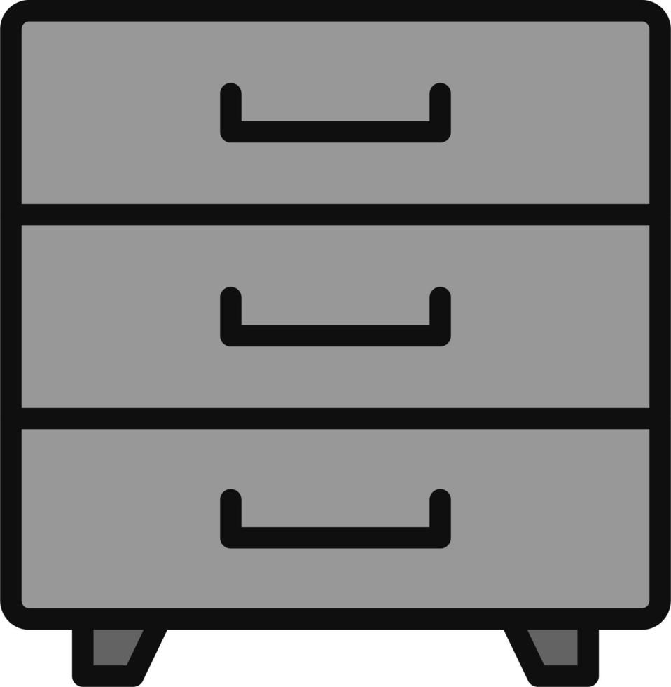 Drawer Vector Icon