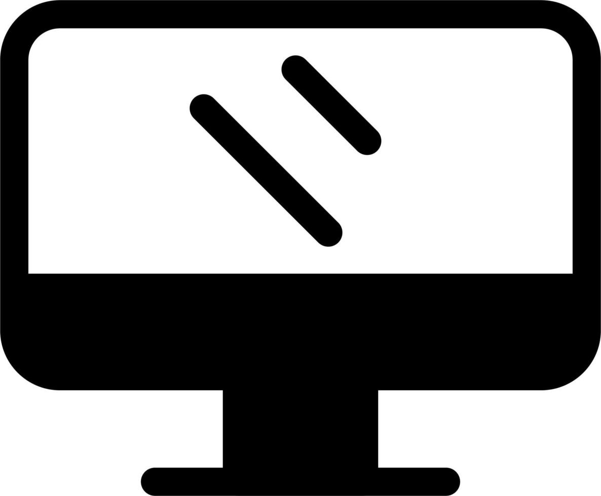 LCD Vector Icon
