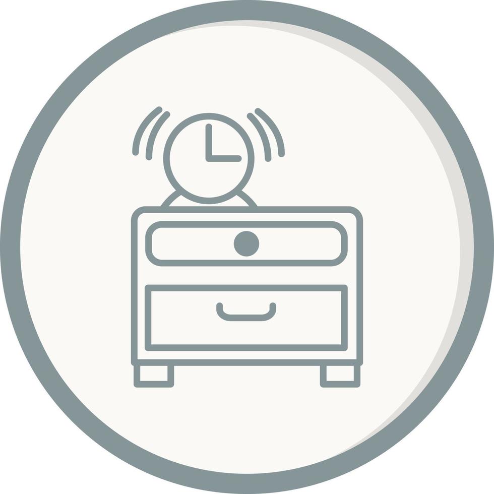 Sidetable Vector Icon