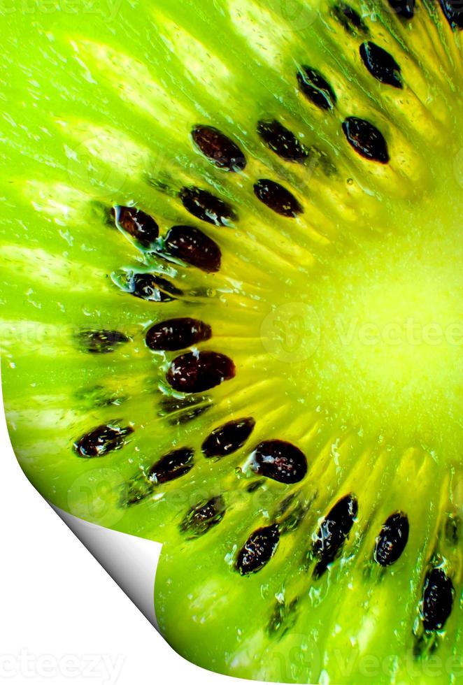 kiwi Fruta de cerca foto