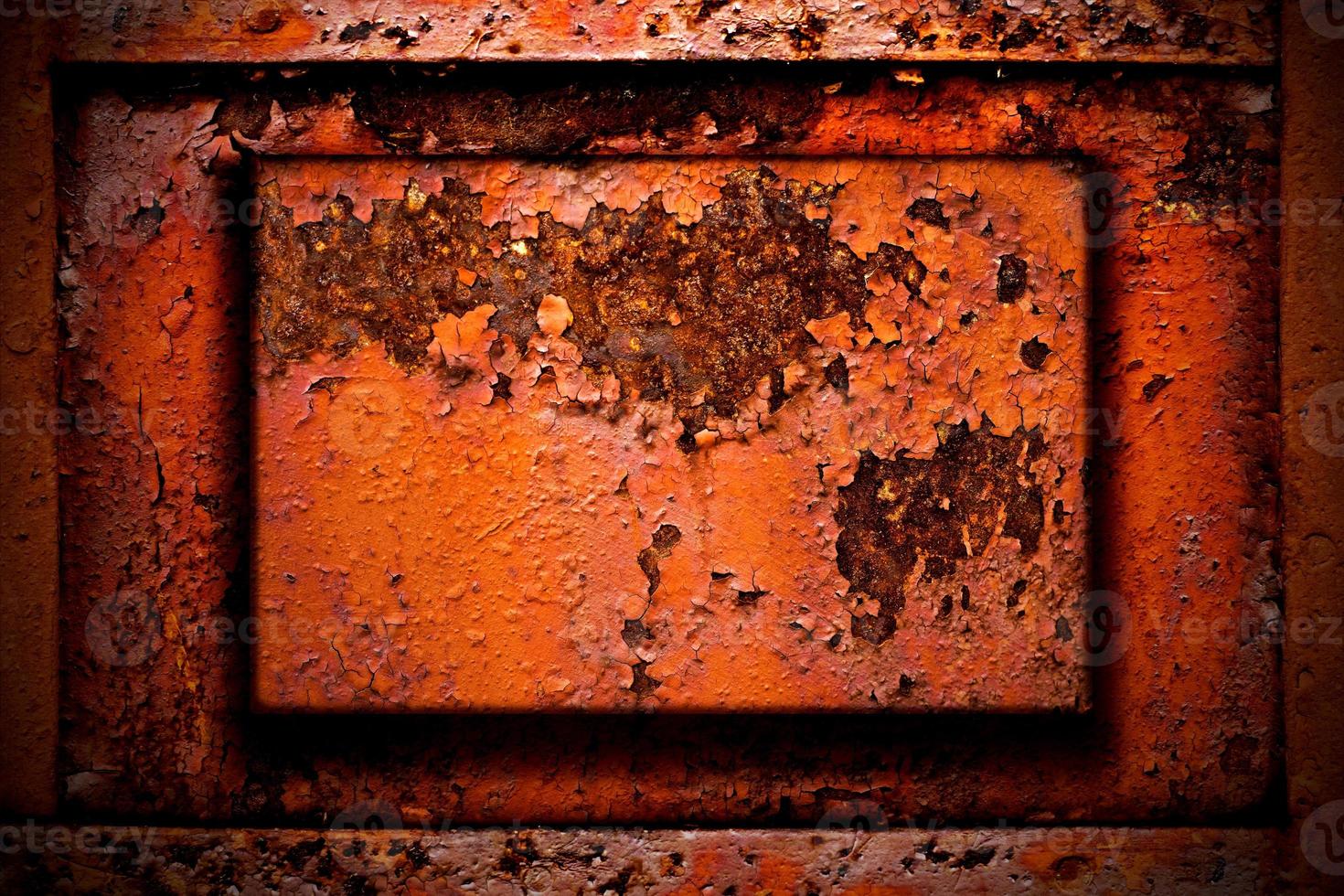 fondo de metal oxidado foto