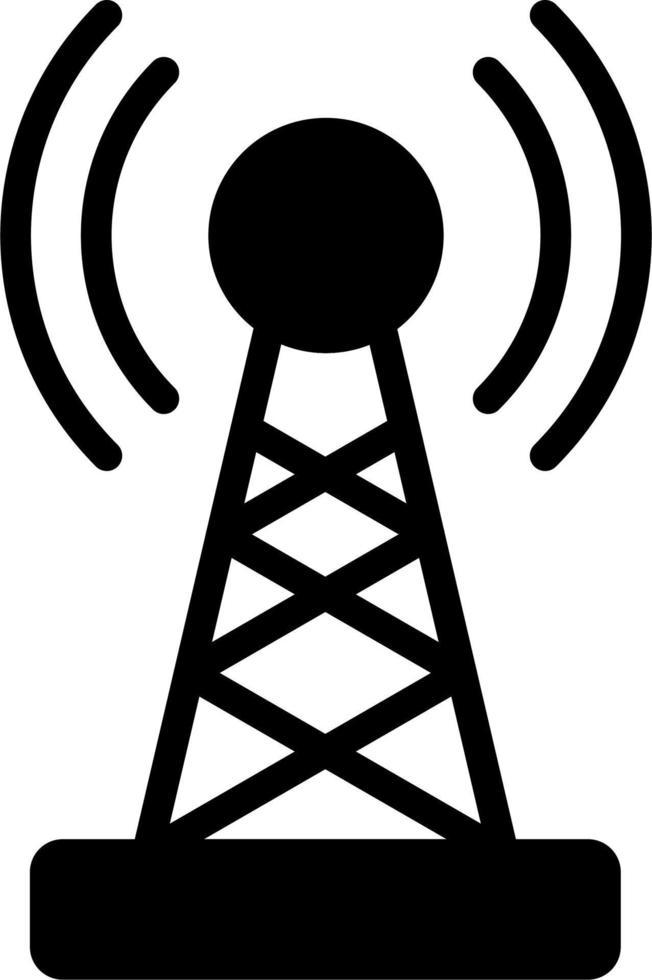 Signal Tower Vector Icon