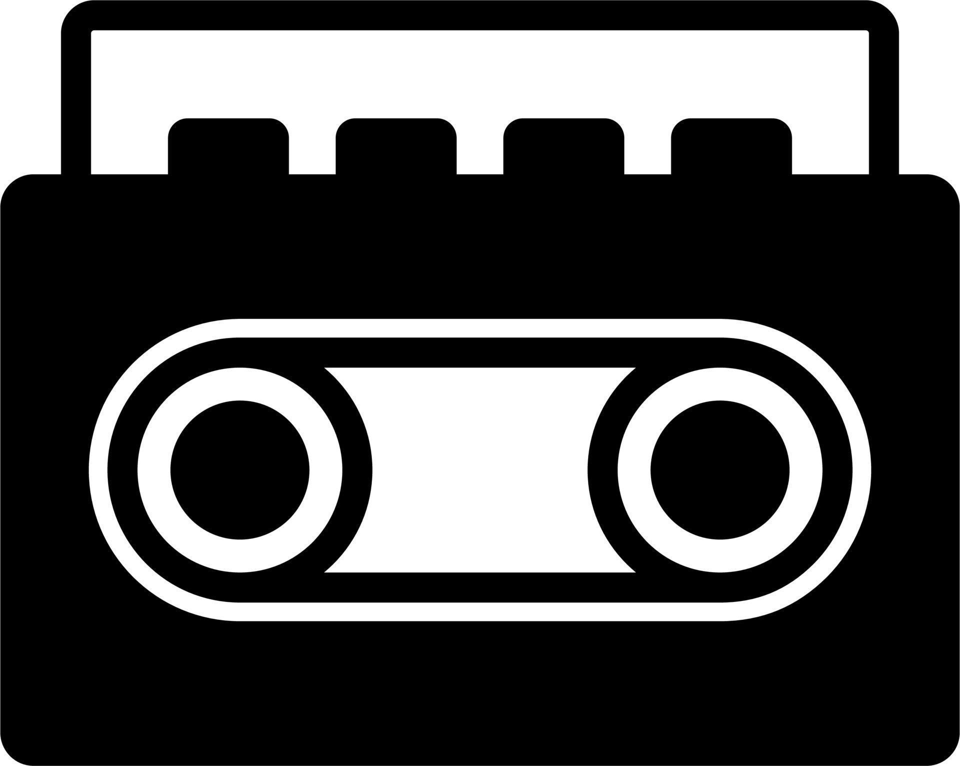 Tape Recorder Vector Icon 21131381 Vector Art at Vecteezy