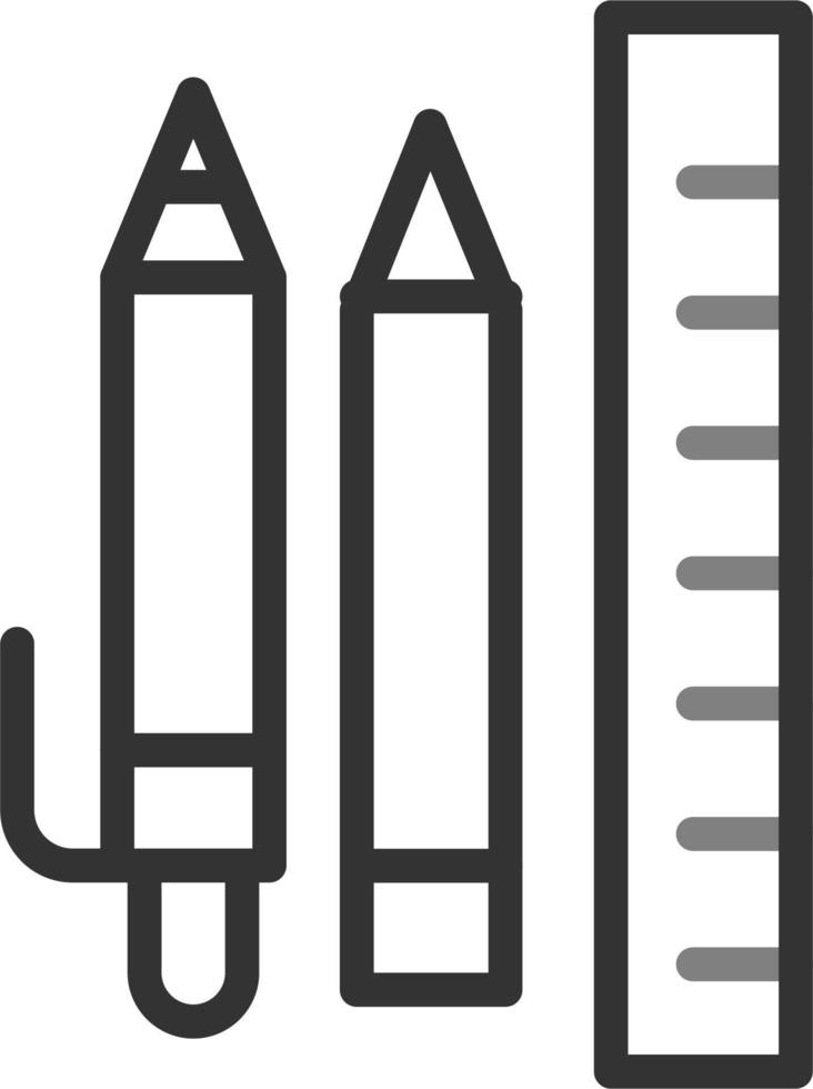 Stationery Vector Icon