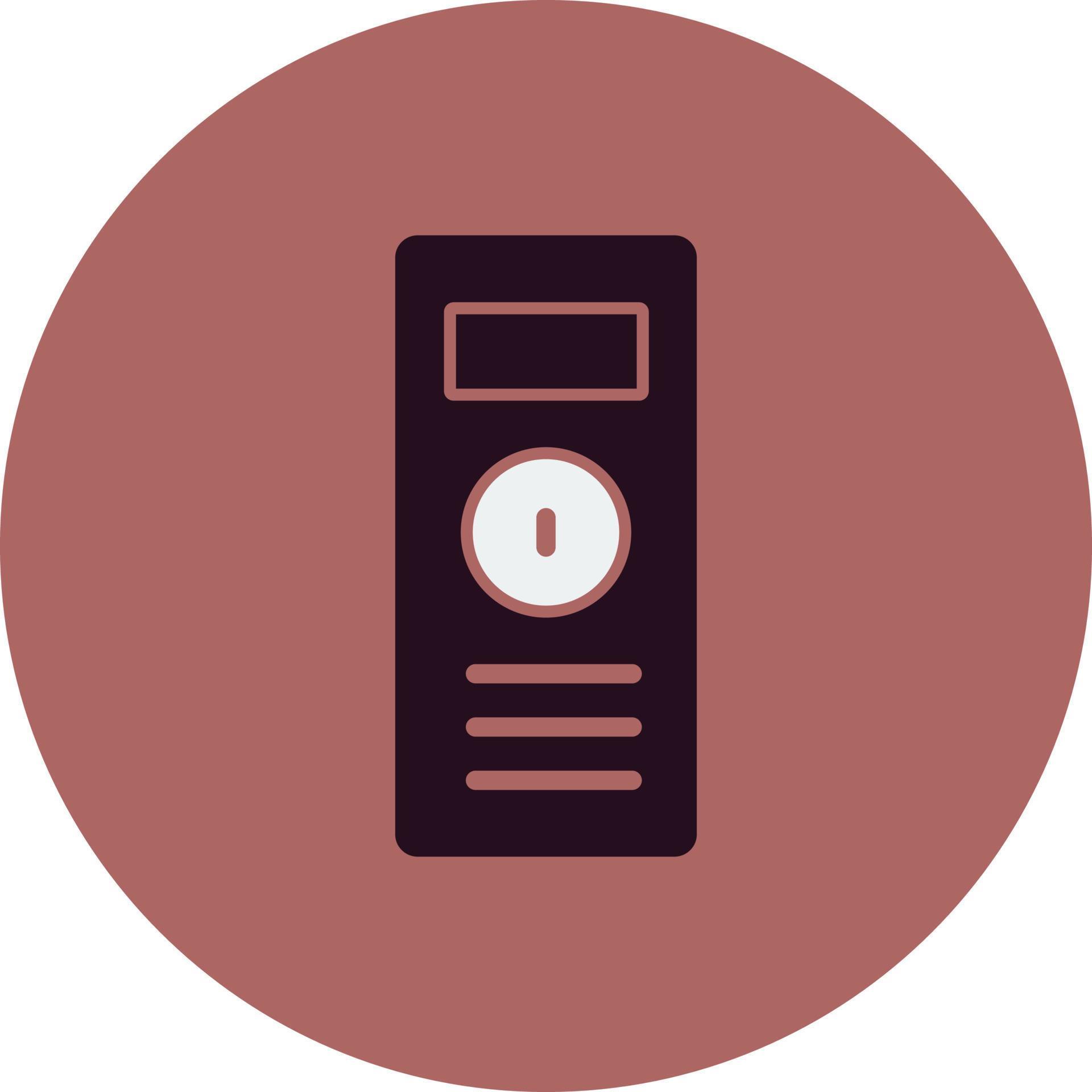 Computer Tower Vector Icon 21131586 Vector Art at Vecteezy