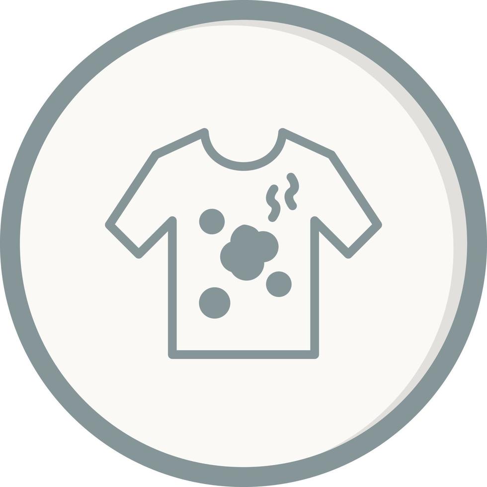 Dirty Shirt Vector Icon