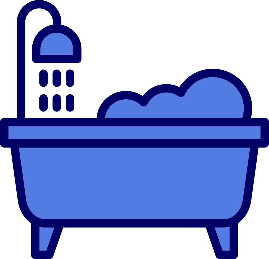 Bathtub Cleaning Vector Icon