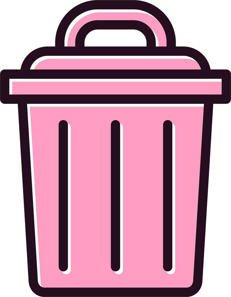 Trash Can Vector Icon