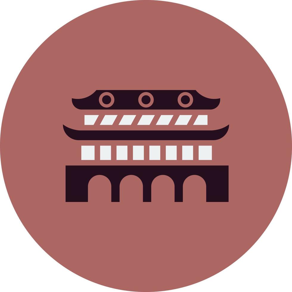 Forbidden City Vector Icon