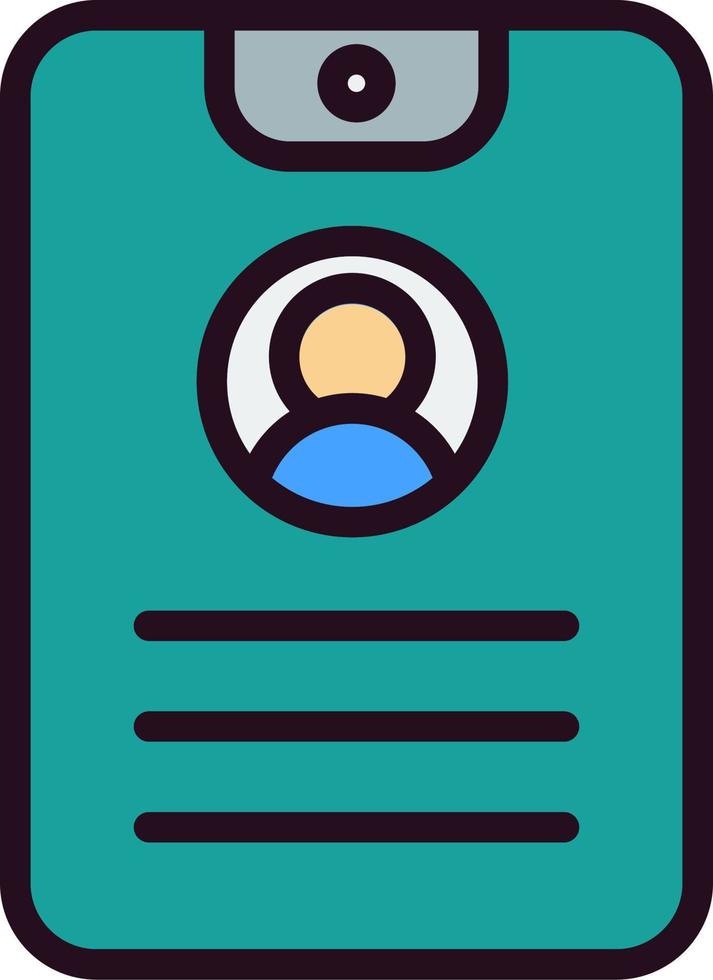 Security Pass Vector Icon