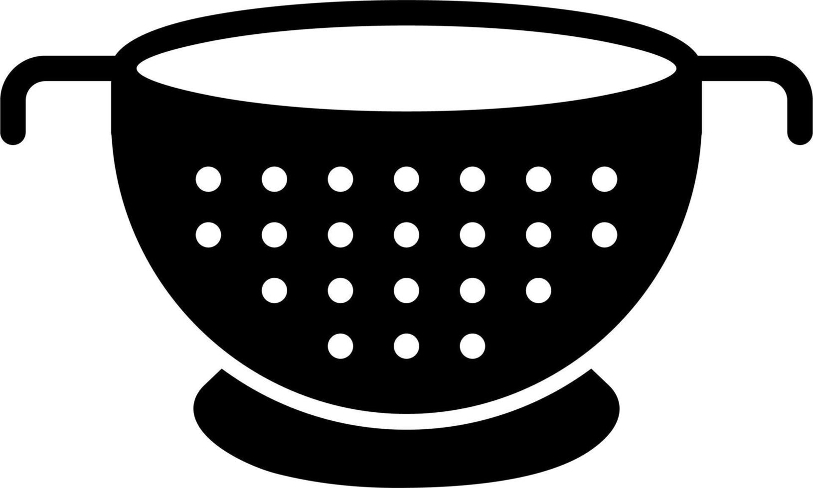 Colander Vector Icon