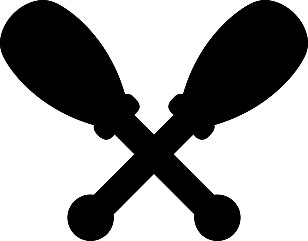 Oars Vector Icon