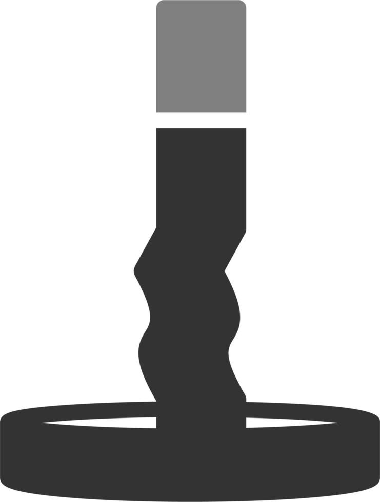 Cigarette butt Vector Icon