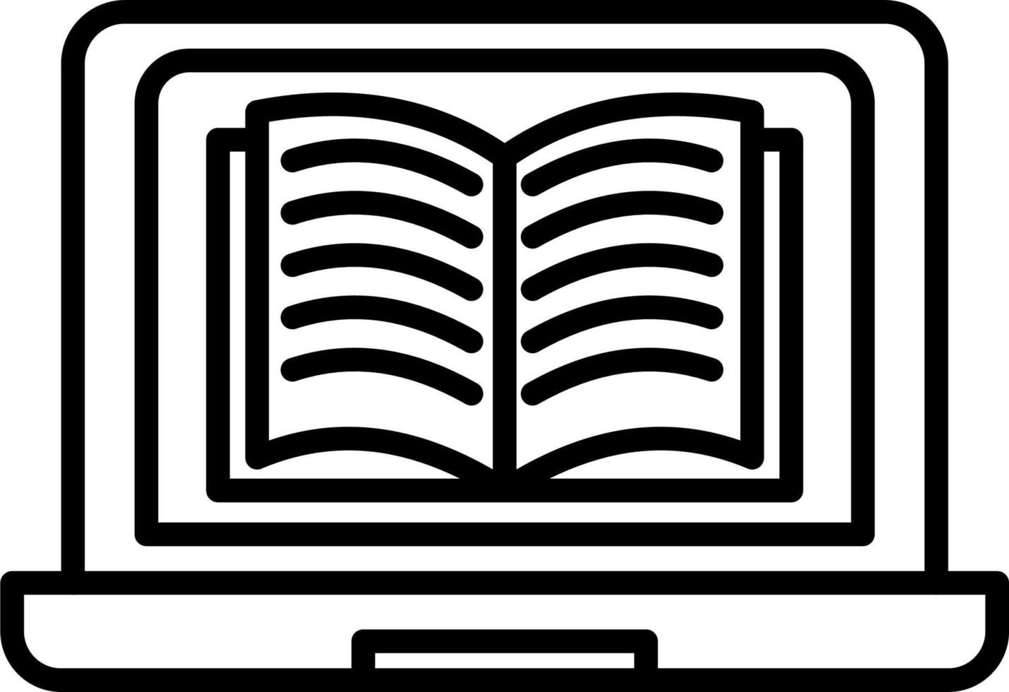 Online learning Vector Icon