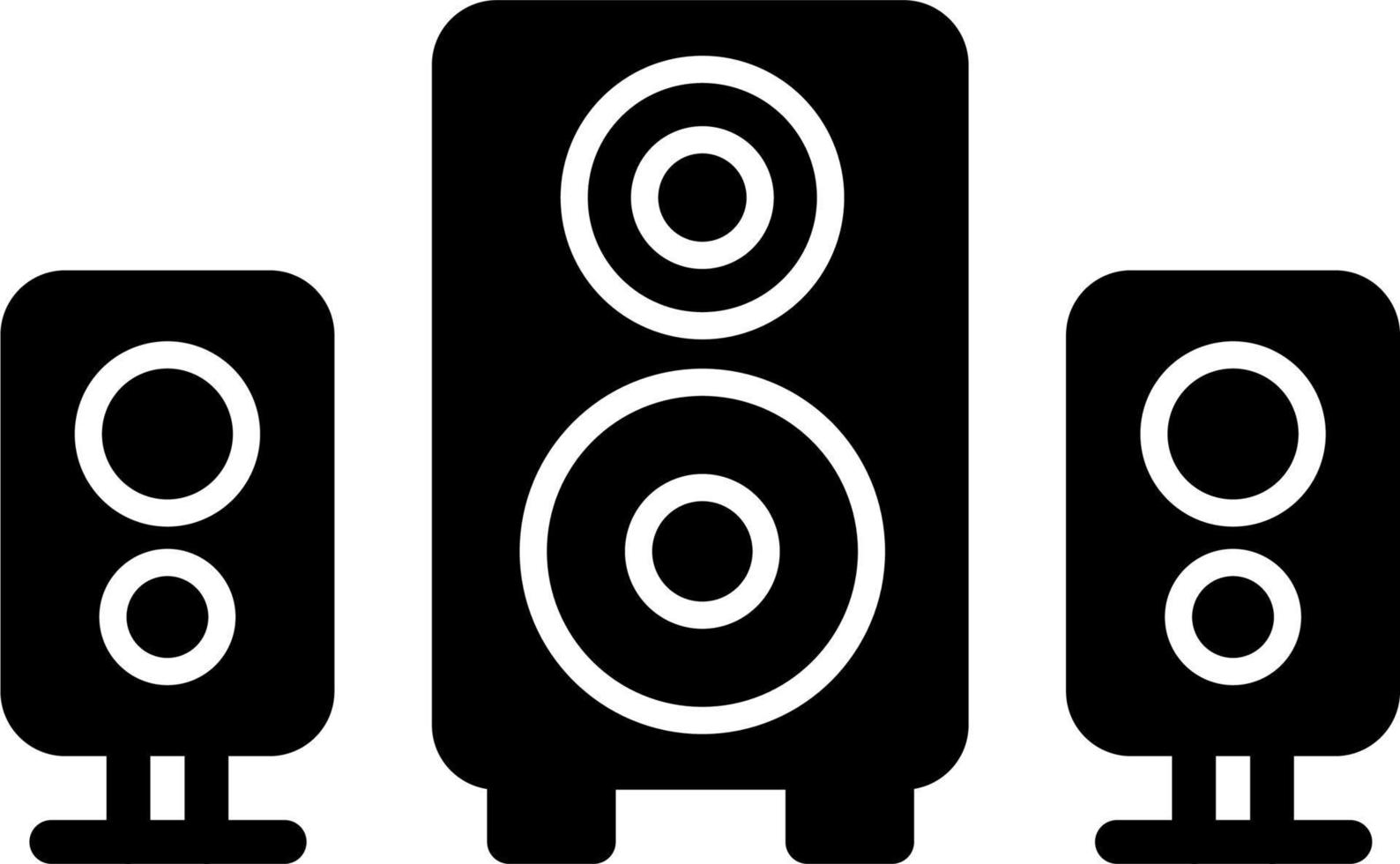 Music Speaker Vector Icon
