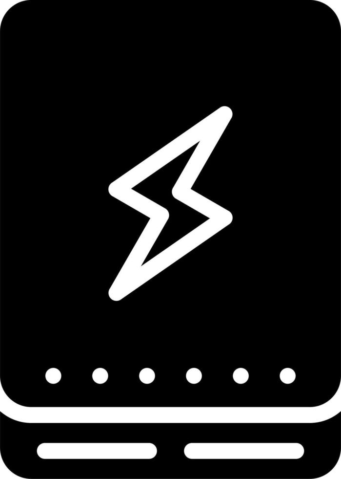 Power Bank Vector Icon