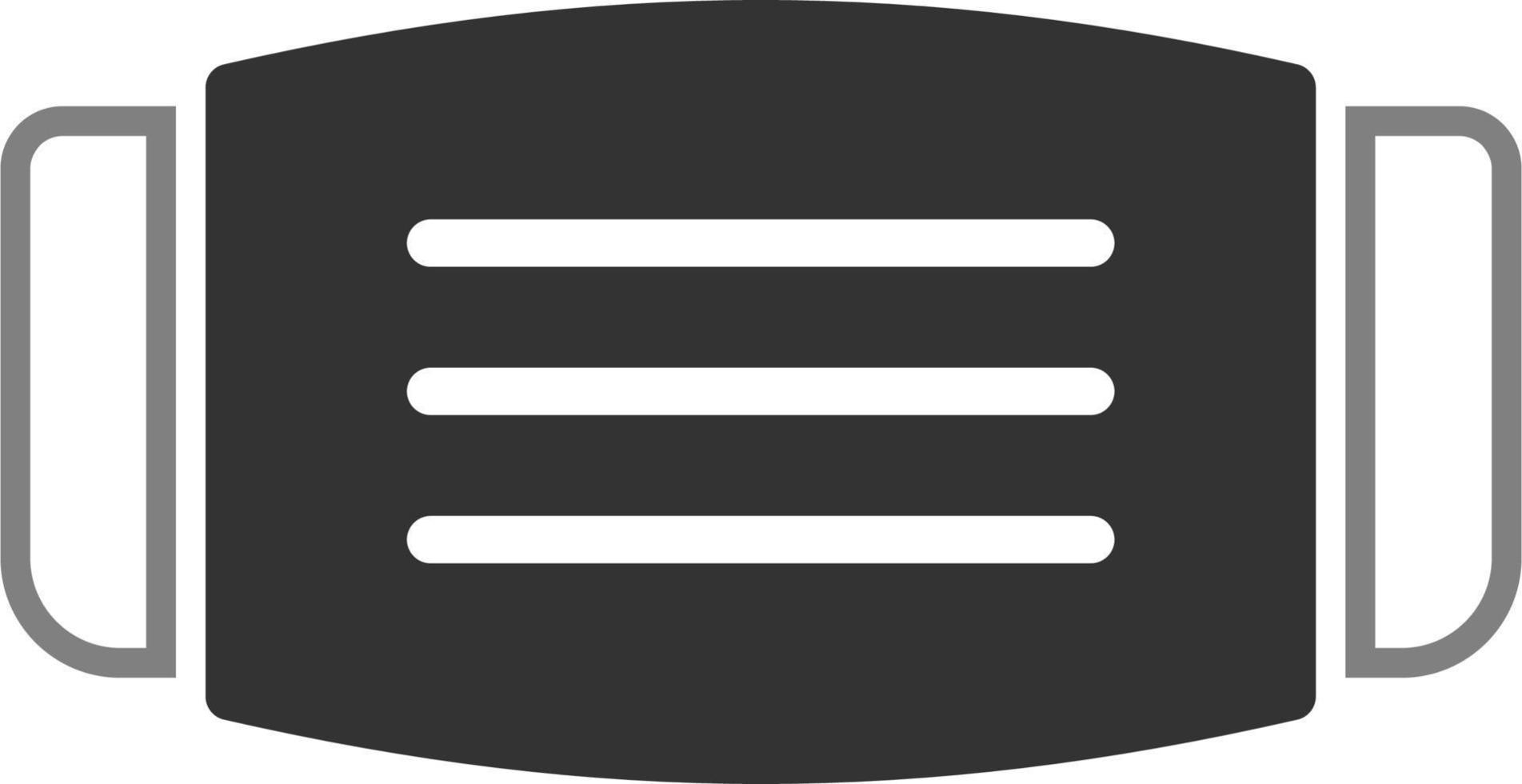 Medical Mask Vector Icon