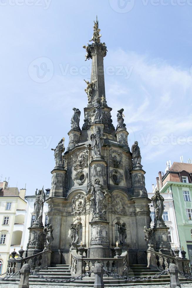 Olomouc Town Medieval Holy Trinity Column photo