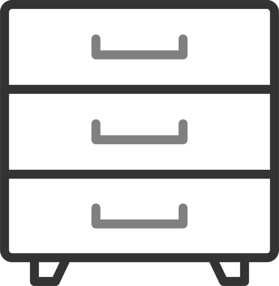 Drawer Vector Icon
