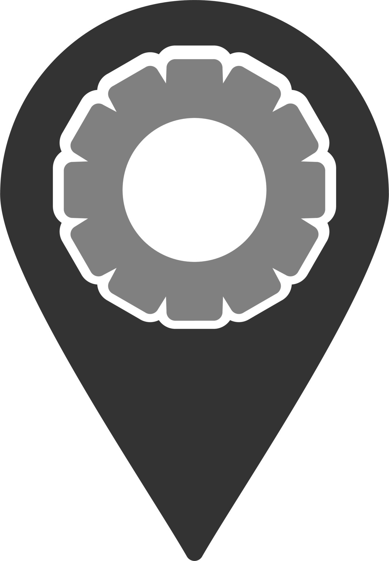 Location Pin Vector Icon 21133249 Vector Art at Vecteezy