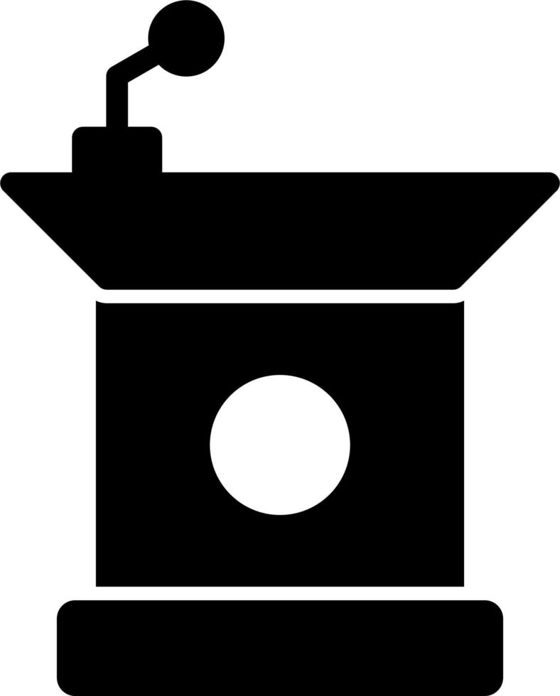 Podium Vector Icon