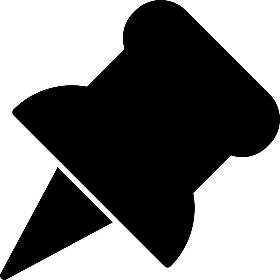 Paper pin Vector Icon