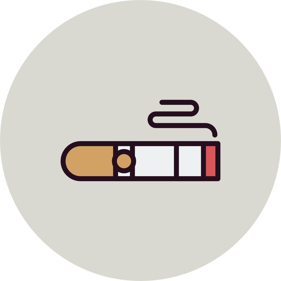 Cigar Vector Icon