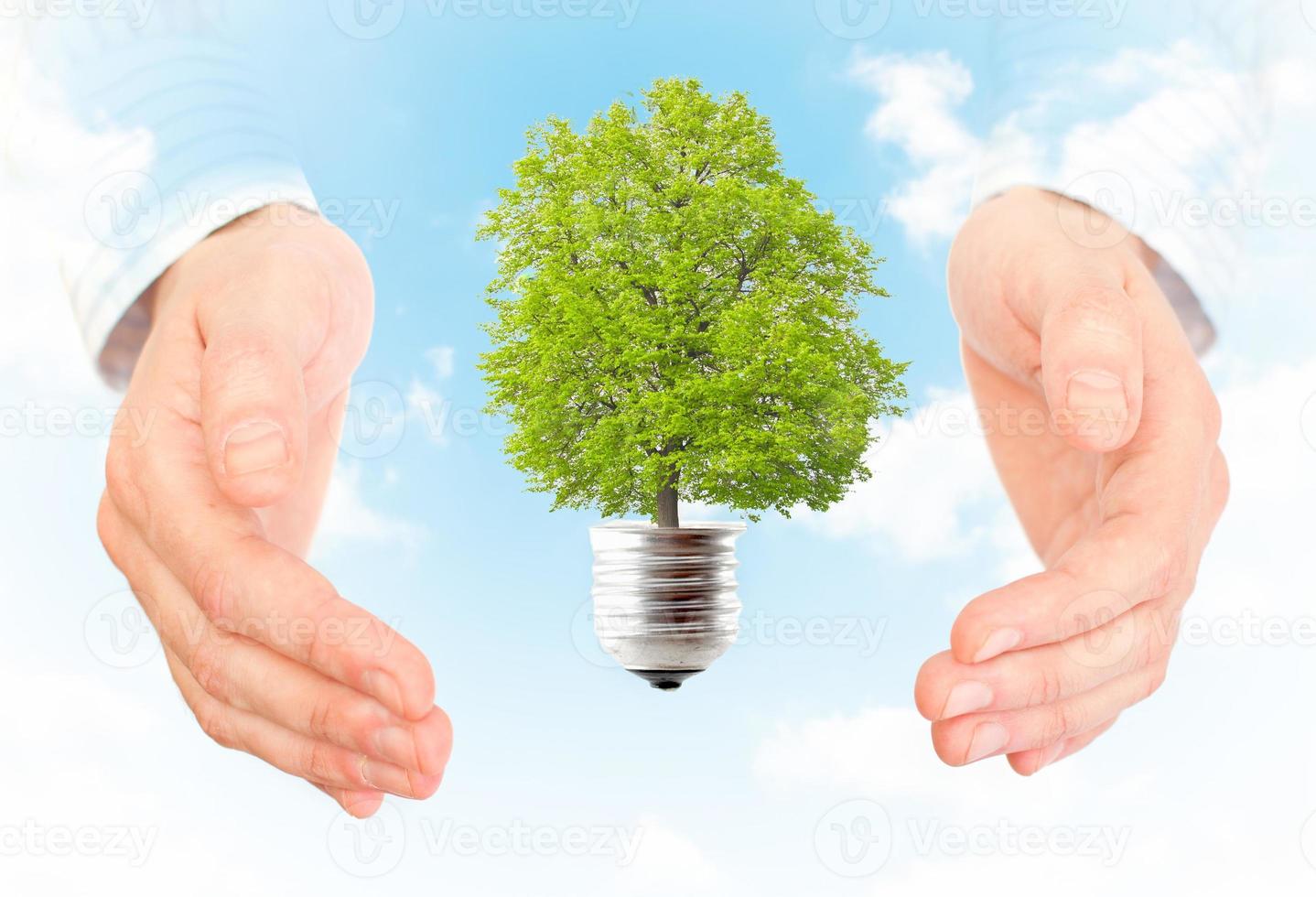 Green energy concept photo
