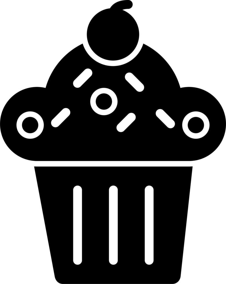 Cupcake Vector Icon