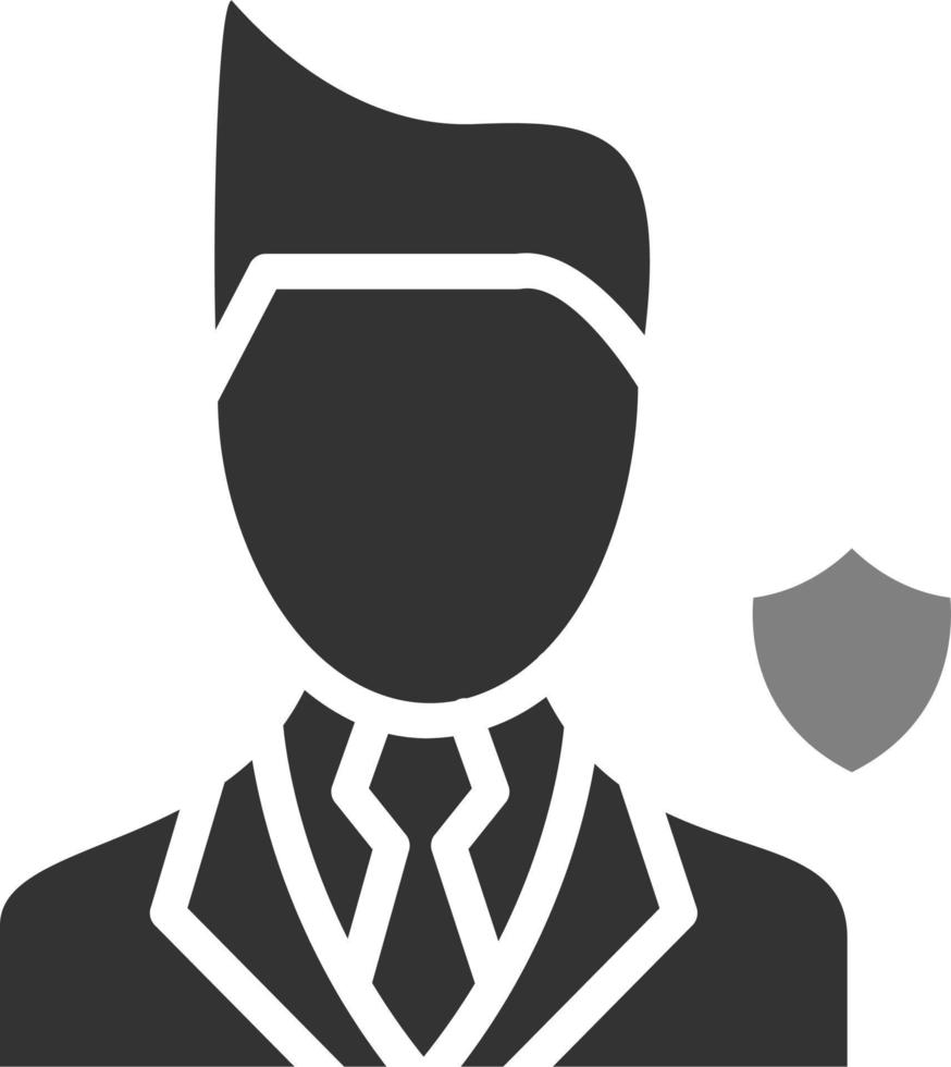 Secuirty Company Mnager Vector Icon