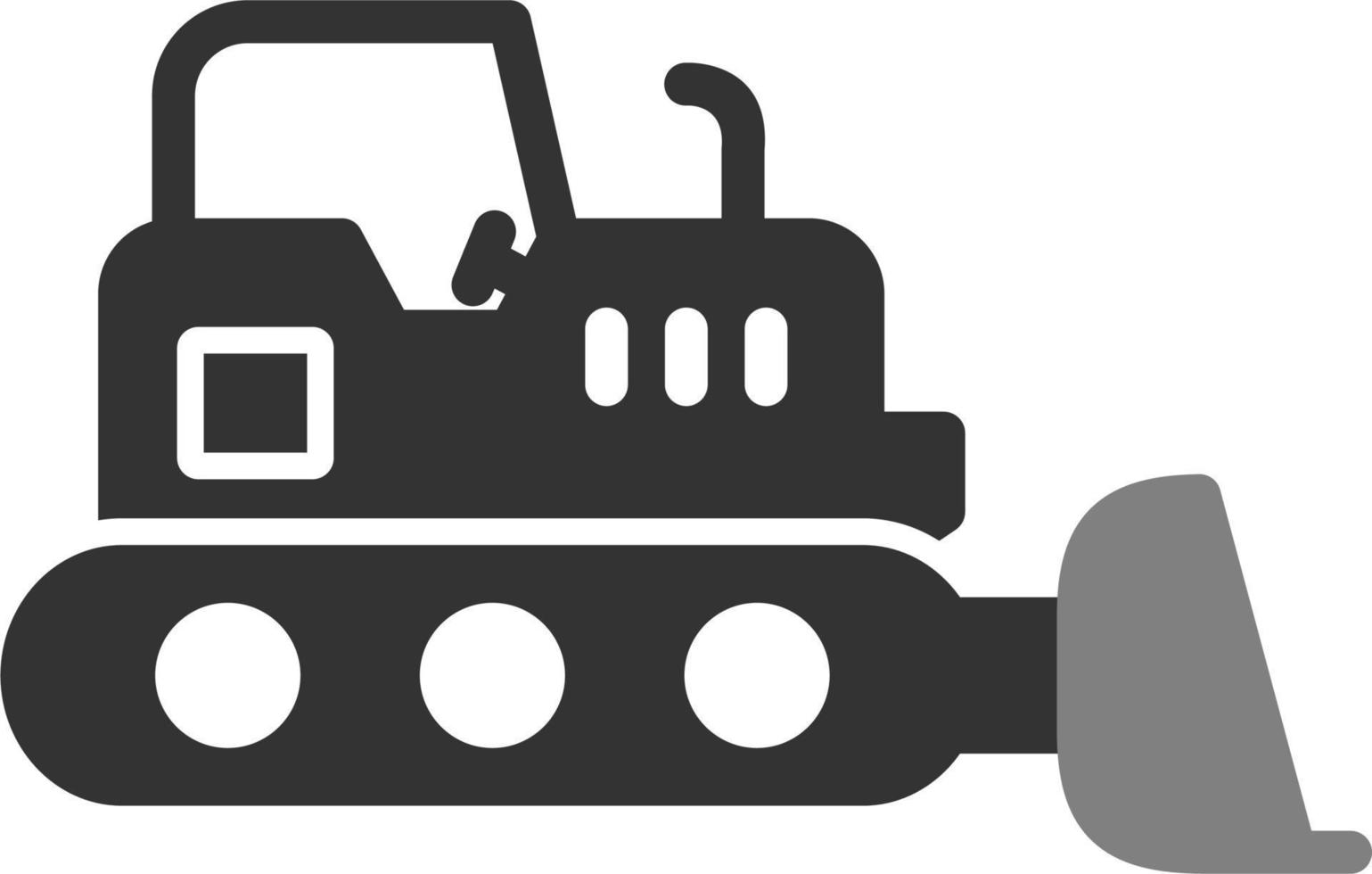 BullDozer Vector Icon