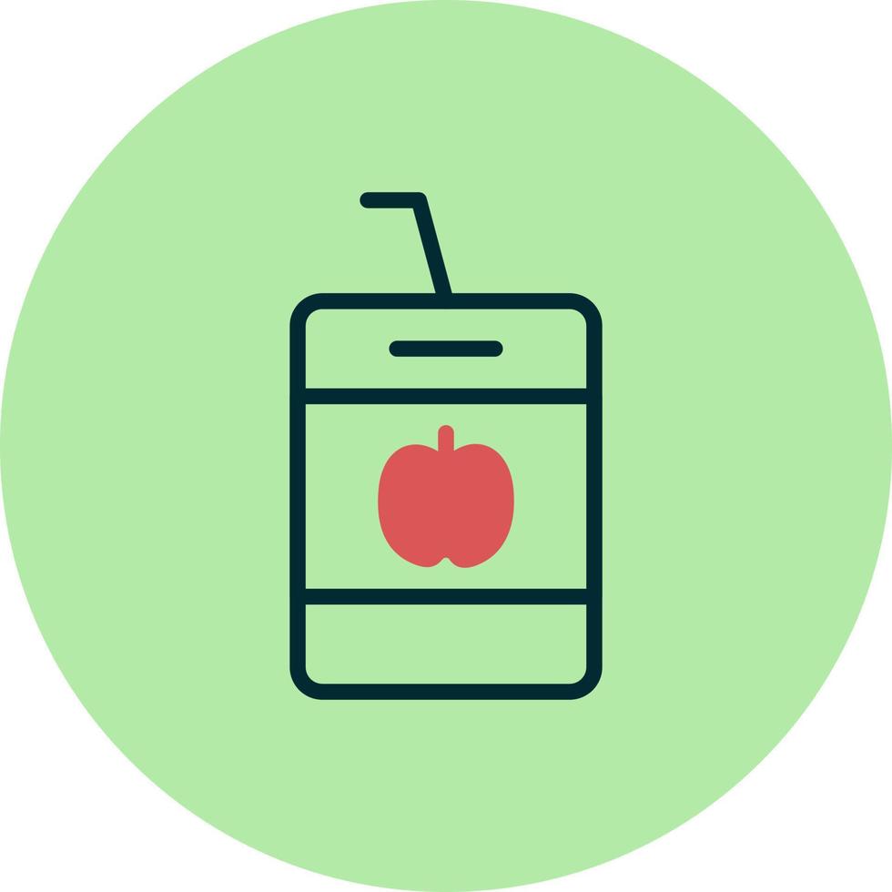 Juice Box Vector Icon