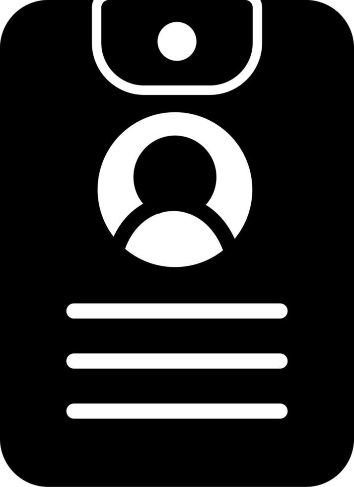 Security Pass Vector Icon