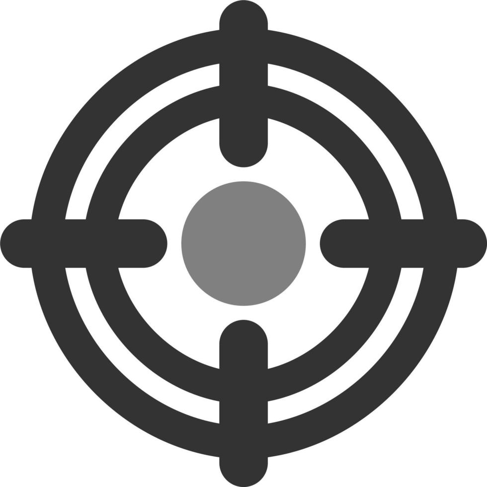 Target line Icon vector