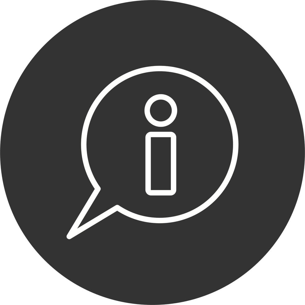 Information symbol icon vector