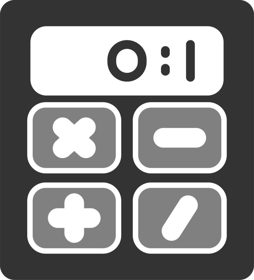 Calculator isolated icon vector
