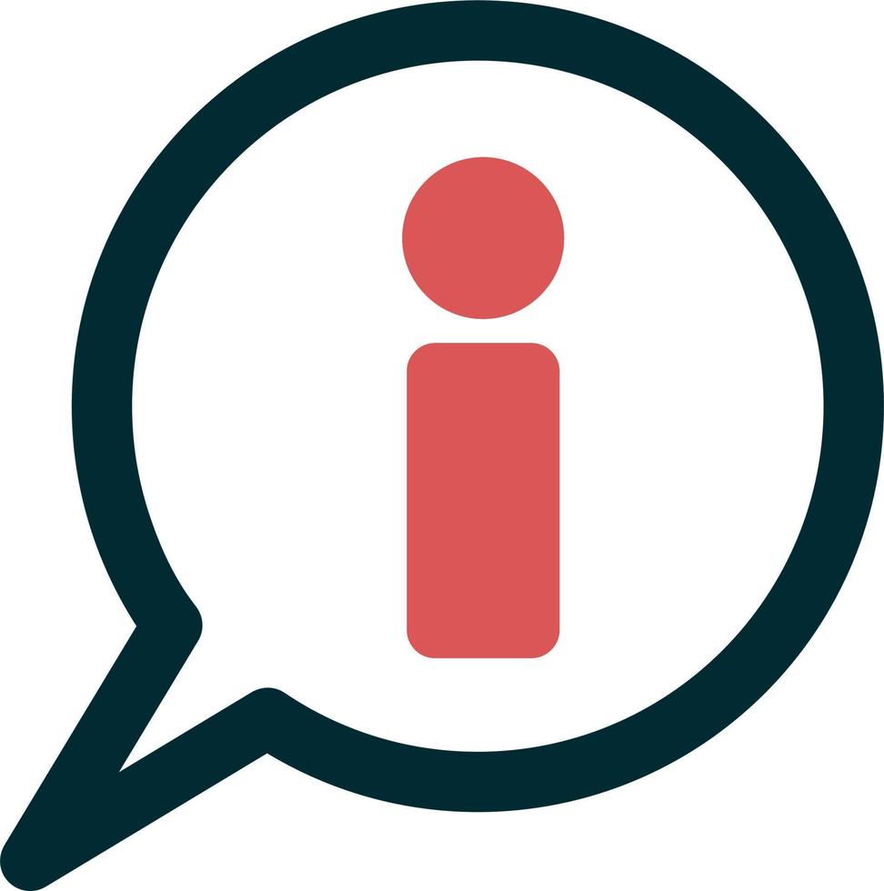 Information symbol icon vector