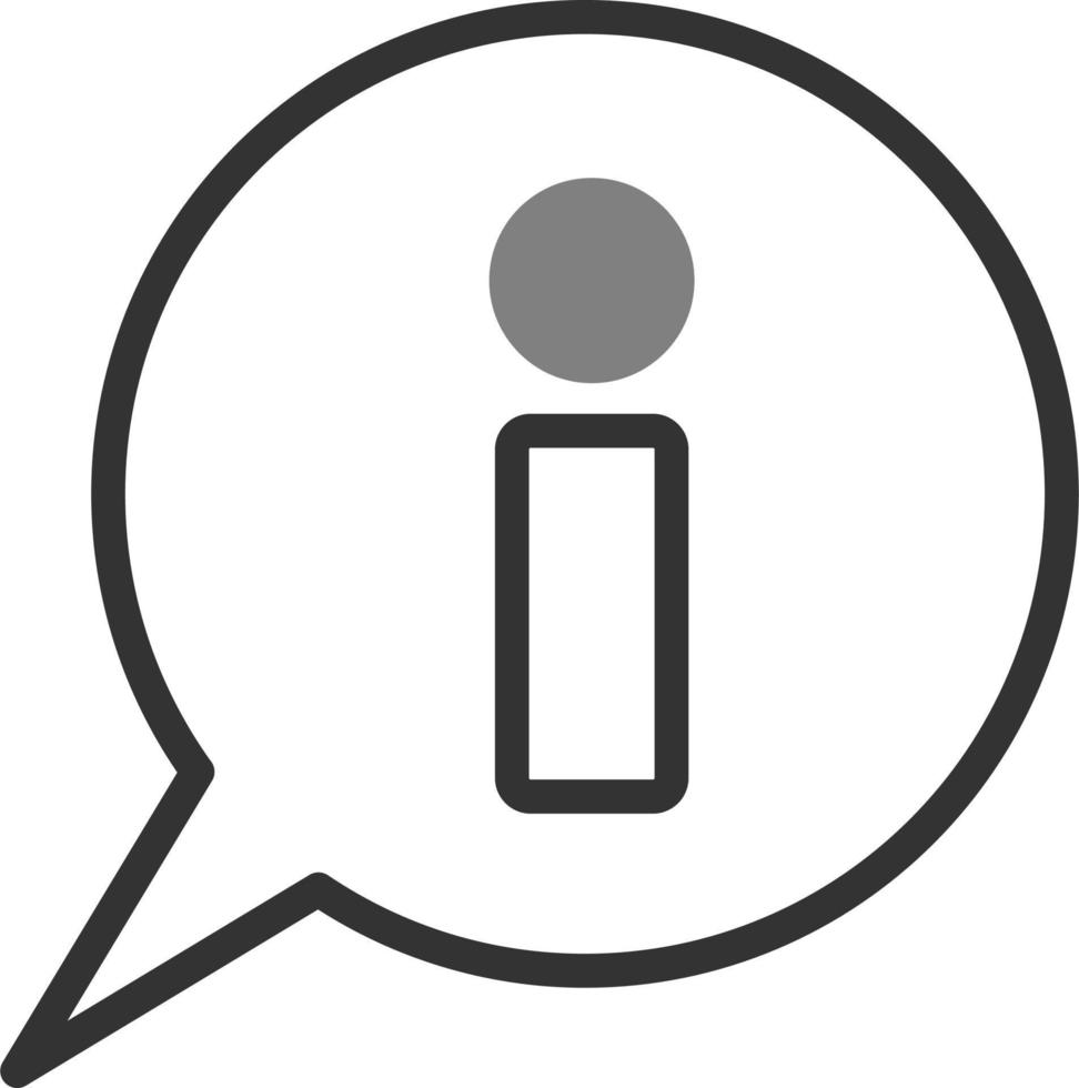 Information symbol icon vector