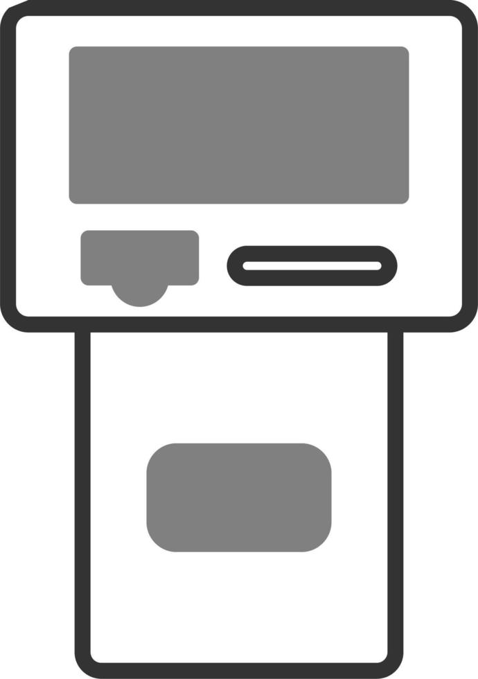Cash Kiosk Icon vector