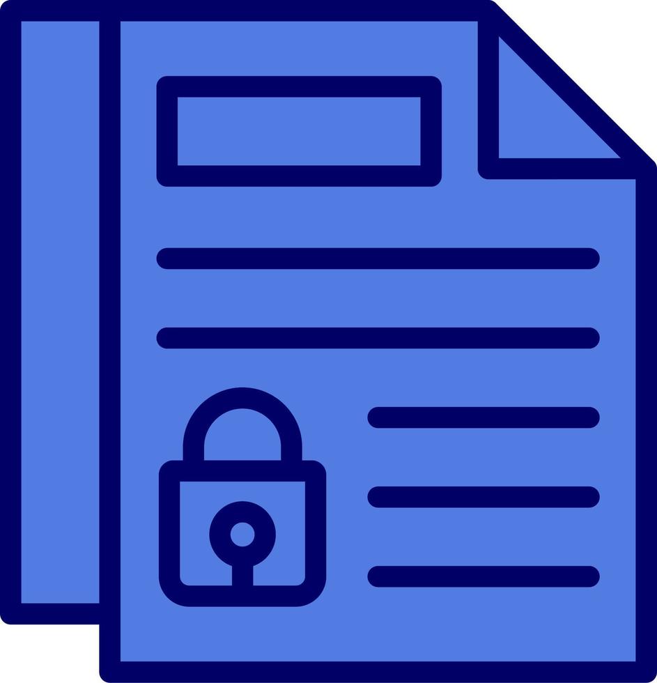 Confidentiality Vector Icon